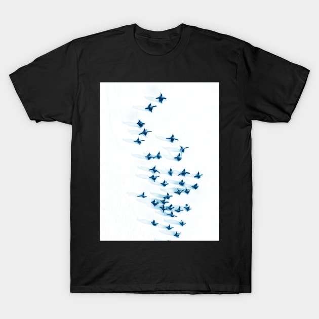 Colony of penguins T-Shirt by Banyu_Urip